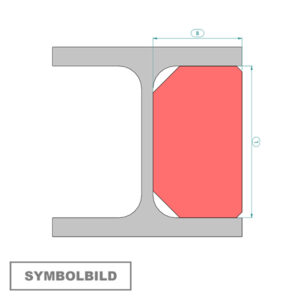 Steifenblech – HEB 160